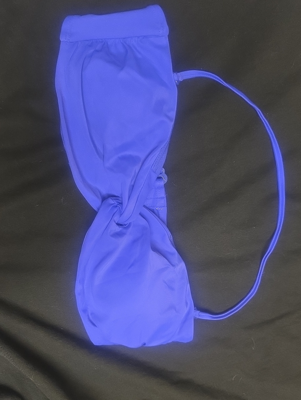 Vibrant purple Strapless Bikini Top